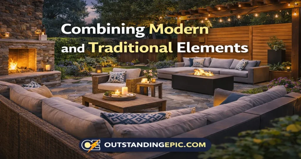 Tips Decoradyard: The Ultimate Expert Guide to Transforming Your Outdoor Space into a Stunning Living Experience 4 Combining Modern and Traditional Elements