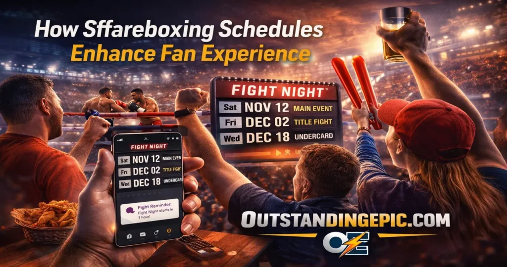 Sffareboxing Schedules by Sportsfanfare: The Ultimate Guide to Fight Calendars, Timing Strategy, and Fan Engagement 2 How Sffareboxing Schedules Enhance Fan Experience