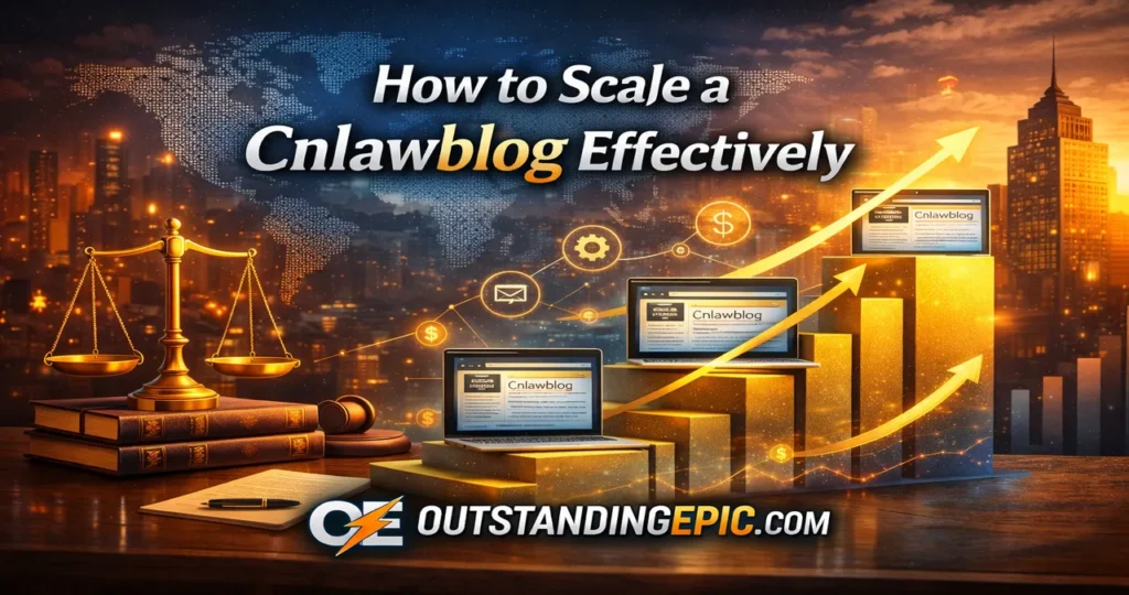 Cnlawblog: The Ultimate Authority Guide to Legal Blogging, Strategy, and Digital Influence 4 How to Scale a Cnlawblog Effectively