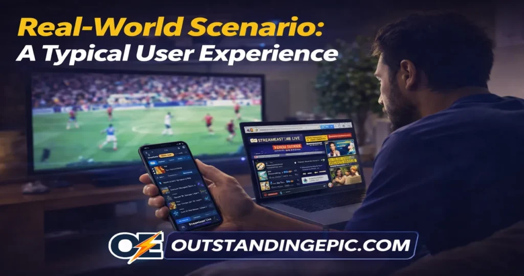 Streameast Live: The Complete Guide to Free Sports Streaming, Safety, Alternatives, and User Experience 4 Real-World Scenario A Typical User Experience