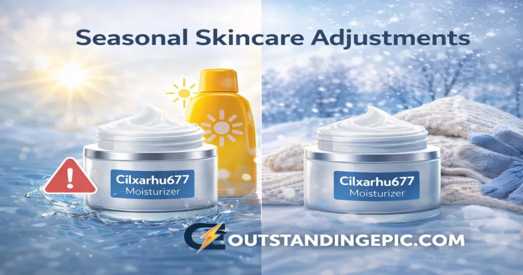 Cilxarhu677 Moisturizer: The Complete Expert Guide to Hydration, Skin Repair, and Long-Term Glow 4 Seasonal Skincare Adjustments