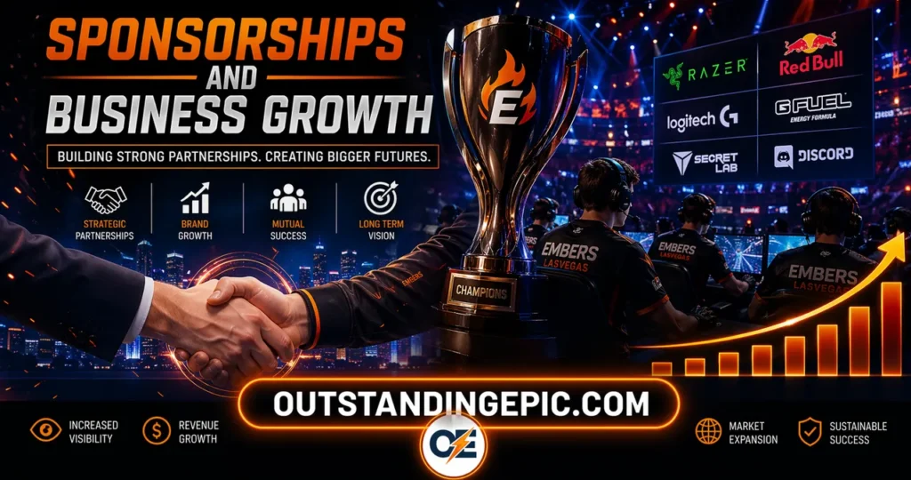 History of EmbersLasVegas in Esports: The Rise, Evolution, and Influence of a Competitive Gaming Force 3 Sponsorships and Business Growth