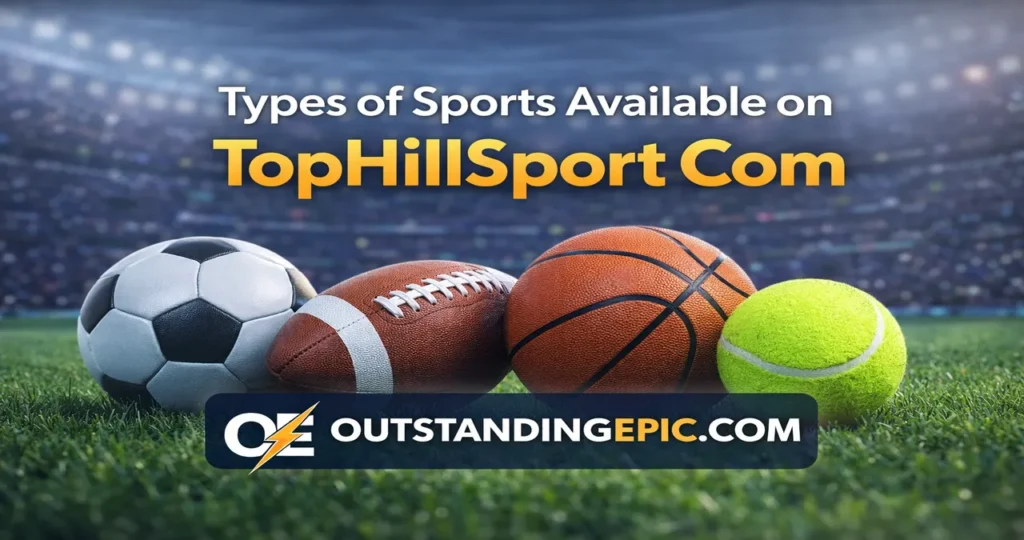 TopHillSport Com: The Ultimate Authority Guide to Sports Streaming, Features, Safety, and User Experience 2 Types of Sports Available on TopHillSport Com