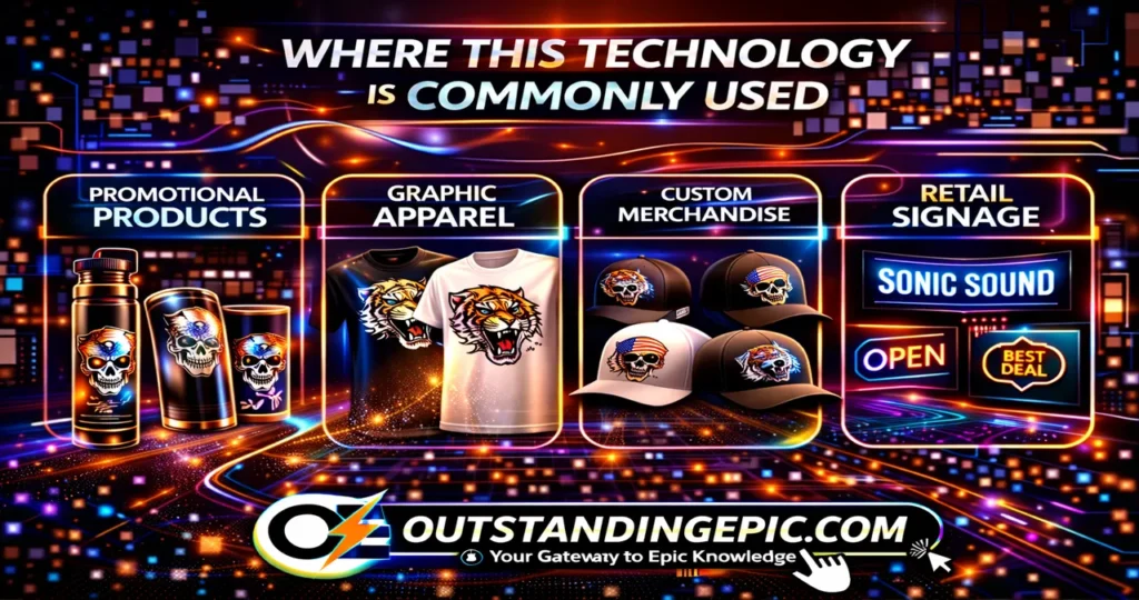 UV DTF Transfers: The Ultimate Expert Guide to Next-Level Custom Printing and Durable Design Applications 2 Where This Technology Is Commonly Used in UV DTF Transfers