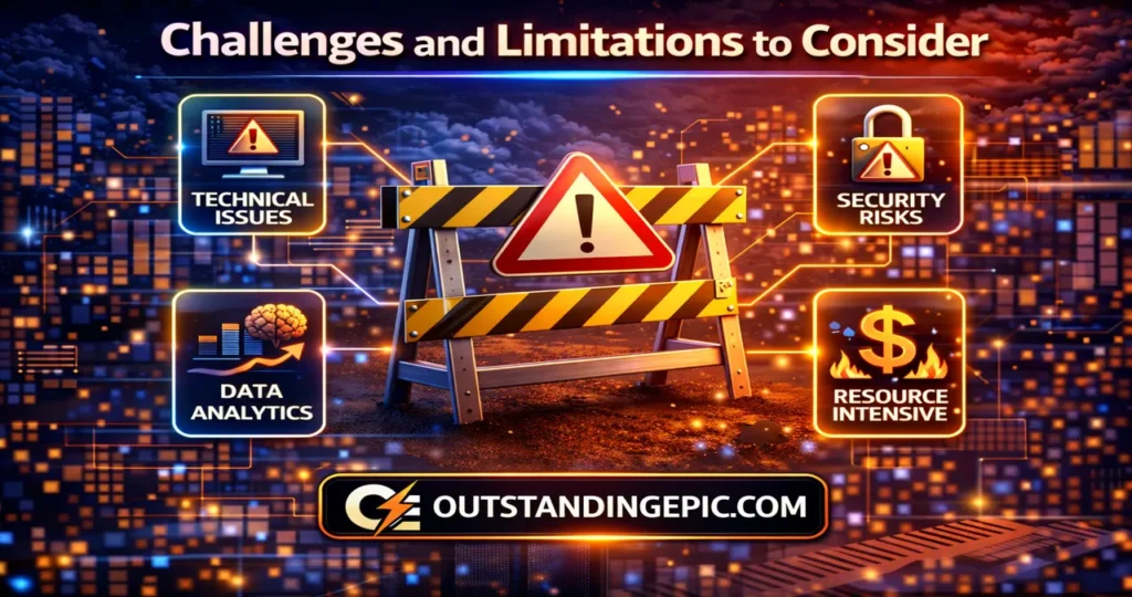 Quikconsole com Explained (Features, Performance & Complete Guide 2026) 4 challenges-and-limitations-digital-platform-risks-analysis