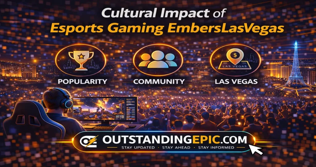 Esports Gaming EmbersLasVegas: Ultimate Guide to Events, Competitive Gaming & Future Trends 2026 4 Cultural impact of esports gaming EmbersLasVegas showing gaming community events popularity Las Vegas esports scene