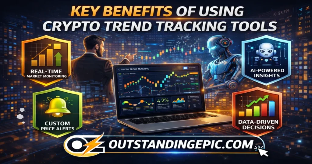Crypto Trend Tracking Tools 2026: The Ultimate Authority Guide to Smarter Market Analysis and Data-Driven Decisions 3 key benefits of crypto trend tracking tools including real-time market monitoring, AI insights, price alerts, and data-driven decision making
