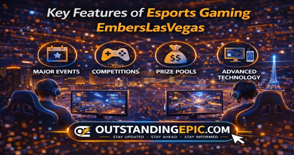 Esports Gaming EmbersLasVegas: Ultimate Guide to Events, Competitive Gaming & Future Trends 2026 2 Key features of esports gaming EmbersLasVegas showing events competitions prize pools advanced gaming technology