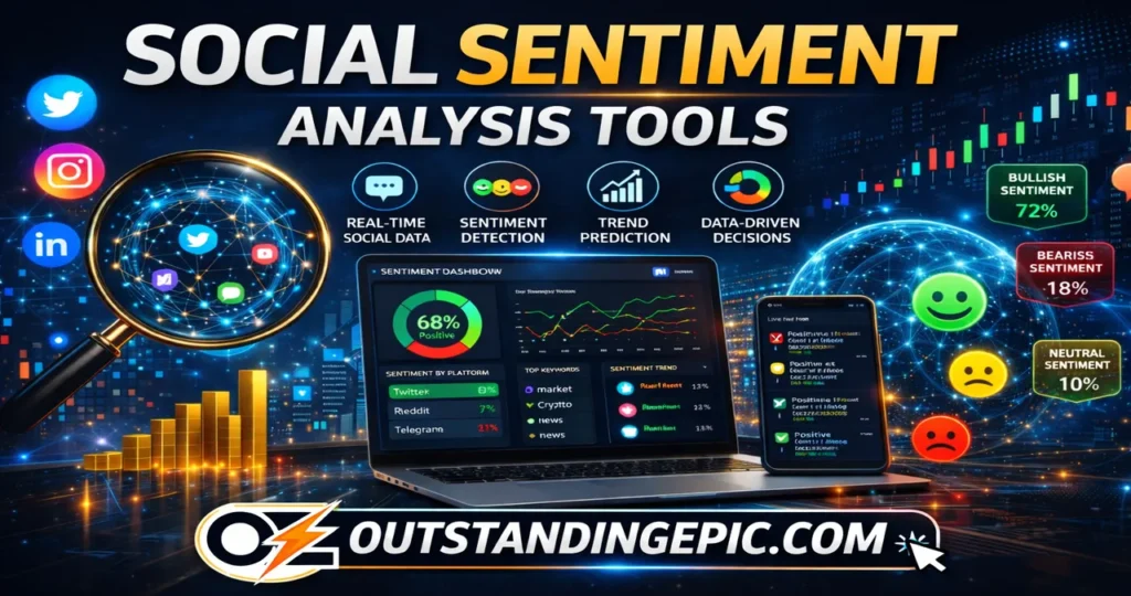 Crypto Trend Tracking Tools 2026: The Ultimate Authority Guide to Smarter Market Analysis and Data-Driven Decisions 2 Social sentiment analysis tools dashboard showing real-time data insights, trends, and analytics for smarter business decisions