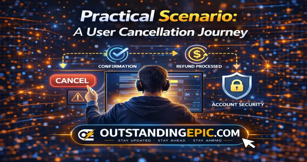 How to Cancel Game Mopfell78: The Complete Expert Guide to Safe Cancellation, Refunds, and Account Control 4 Practical scenario user cancellation journey showing cancel process refund confirmation account security digital interface