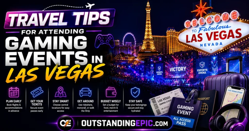 Top Gaming Events In Las Vegas 2026: Massive Esports Tournaments, Gaming Conventions, Creator Meetups, and Ultimate Fan Experiences 2 Travel Tips for Attending Gaming Events in Las Vegas