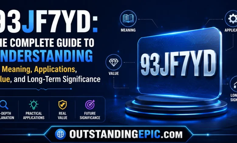 93jf7yd: The Complete Guide to Understanding Its Meaning, Applications, Value, and Long-Term Significance 1 93jf7yd