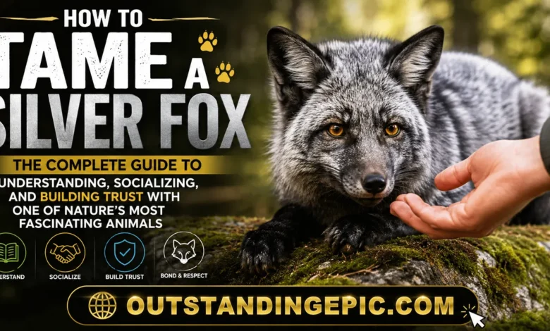 How to Tame a Silver Fox: The Complete Guide to Understanding, Socializing, and Building Trust With One of Nature’s Most Fascinating Animals 1 How to Tame a Silver Fox