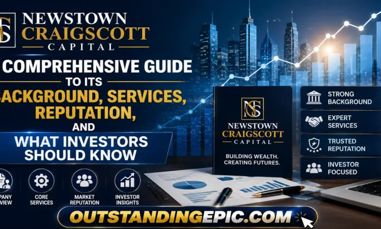 Newstown CraigScott Capital: A Comprehensive Guide to Its Background, Services, Reputation, and What Investors Should Know 1 Newstown CraigScott Capital