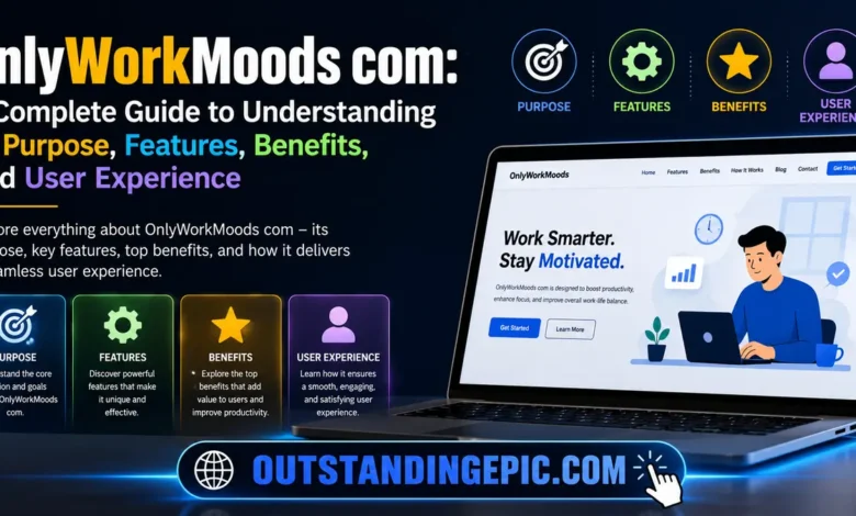 OnlyWorkMoods com: A Complete Guide to Understanding Its Purpose, Features, Benefits, and User Experience 1 OnlyWorkMoods com