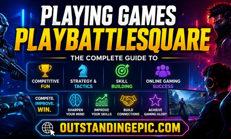 Playing Games Playbattlesquare: The Complete Guide to Competitive Fun, Strategy, Skill Building, and Online Gaming Success 1 Playing Games Playbattlesquare