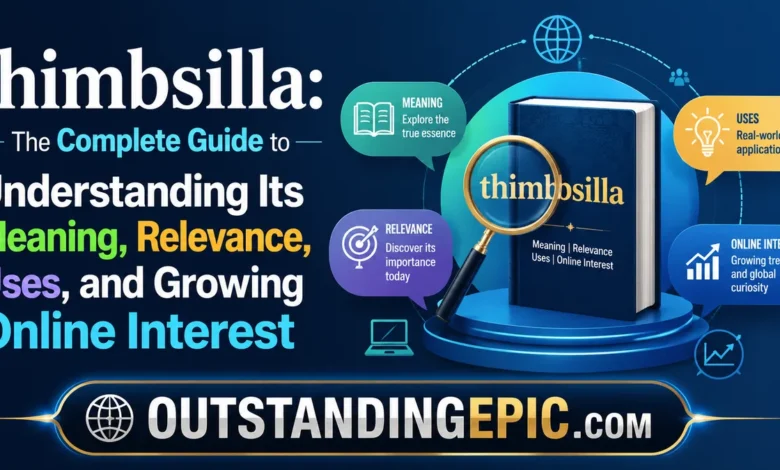 thimbsilla: The Complete Guide to Understanding Its Meaning, Relevance, Uses, and Growing Online Interest 1 thimbsilla